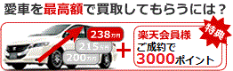 愛車を最高額で買取してもらうには?